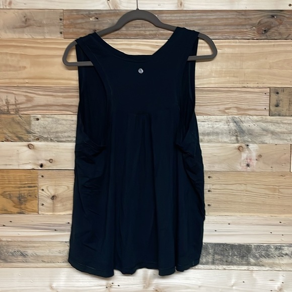 Soma Sport size XXL Black Sleeveless Soft and Stretchy Workout Loungewear Top - Picture 8 of 8